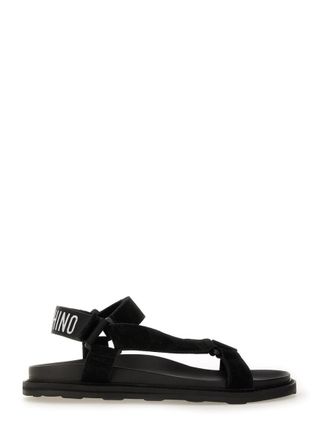 サンダル MOSCHINO COUTURE Men Sandals Black B10073G0MGB0 000 Moschino Sandals men Moschino Couture BLACK 40 - Sandals