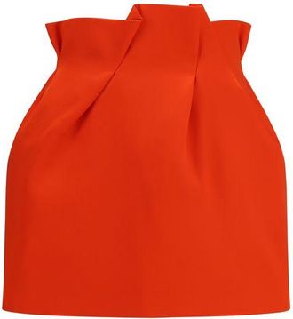 Magda Butrym Silk Mini Womens Skirt
