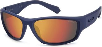 Polaroid PLD 2166/S Polarized WIR/OZ Mens Sunglasses Blue Size 62