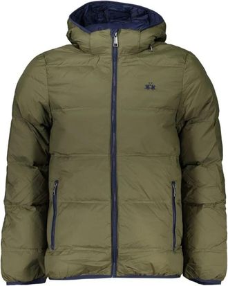 La Martina Polyamide Jacket - Heren - Winterjassen - Groen - S - Jassen