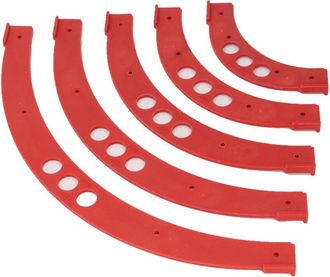 OEM Plantilla De Chafl&aacute;n Angular Para Carpinter&iacute;a, Pl&aacute;sticos T&eacute;cnicos R100 R150 R200 R250 R300, Modelos De Radio Redondo