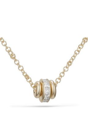 Spinelli Kilcollin Gravity Diamond Necklace in Yellow Gold at Nordstrom