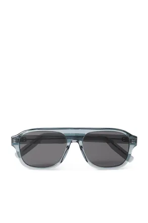 Dior CDIconA1I Aviator-Style Acetate Sunglasses