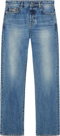 Versace Jeans a gamba ampia - Blu