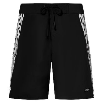 Oakley Mens Quiver Recycled 19 Boardshort Board Shorts, Blackout, 30