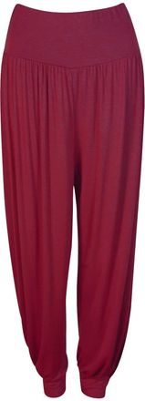 Generic Women Plain & Printed Alibaba Harem Baggy Style Trouser Ankle Cuff Elastic High Waist Full-Length Pajama Gym Sports Casual wear Yoga Pants (UK, Numeri