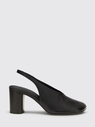 Christophe Lemaire Leather Glove Slingback Pumps