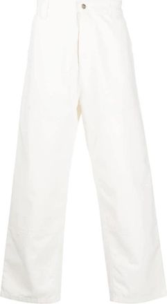 Carhartt Work in Progress Wide Panel Pant - Heren - Wijde Broeken - Wit - S - Broeken