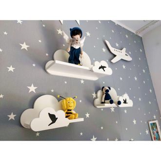 OEM Estanter&iacute;as Nube Moli Con P&aacute;jaros