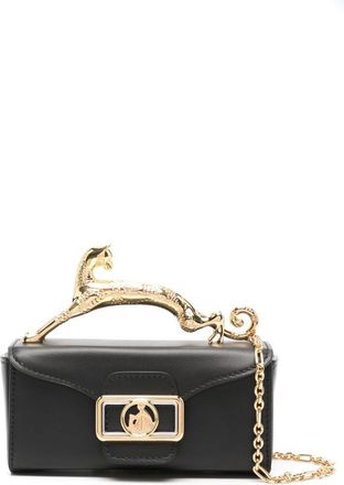 Lanvin nano Pencil Cat bag - women - Calf Leather/Brass/Zamak - One Size - Black