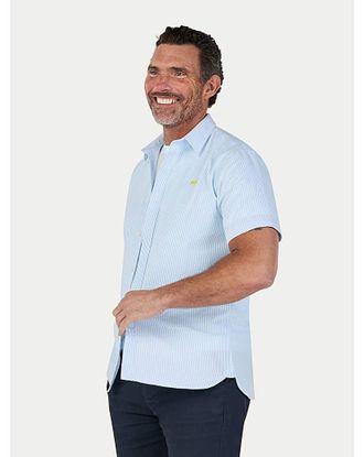 Raging Bull Raging Bull SS Seersucker Stripe Shirt