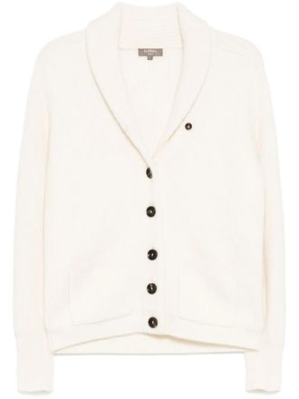 N.Peal Kensington cardigan - women - Organic Cashmere - S - Neutrals