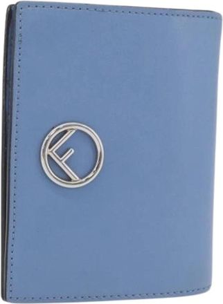 Fendi Pre-owned Wallets, female, Blue, Size: ONE SIZE Pre-owned Bifold Wallet