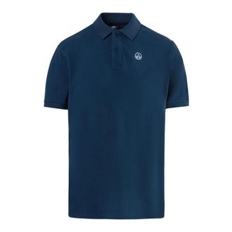 North Sails Polo Shirts, male, Blue, Size: 2XL Polo Shirt