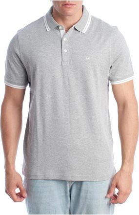 Michael Kors Polo Shirts - Heren - Polos - Grijs - XL - Katoen - Tops