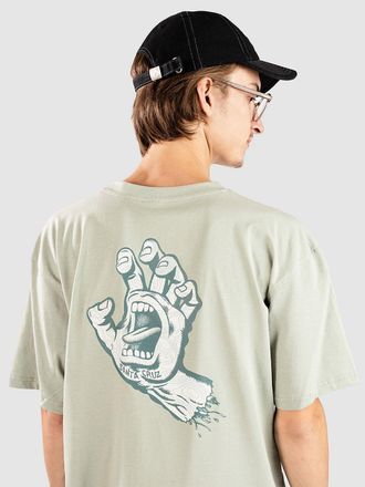 Santa Cruz Topo Hand T-Shirt verde