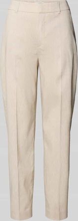 Drykorn Drykorn Hose aus Leinen-Mix mit B&uuml;gelfalten Modell SEARCH in Sand Melange, Gr&ouml;&szlig;e 25/32