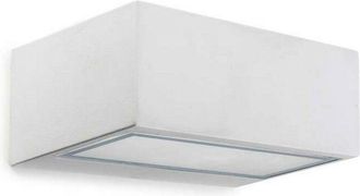 Leds - C4 Leds-c4 - leds C4 Nemesis led 70x170mm Outdoor led Up Down Light White, Opal IP65 10.5W 2700K