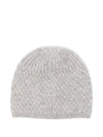 Tartine Et Chocolat CB90000B_20 100% Cashmere Beanie - Gray