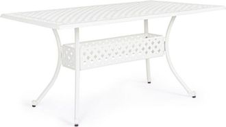 BIZZOTTO Bizzotto - Tavolo in alluminio bianco ivrea 160x90 da esterno