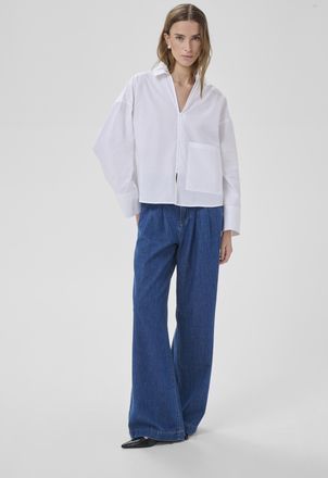MY ESSENTIAL WARDROBE Overhemd met lang mouwen MWSunna Overhemd met lang mouwen Box fit