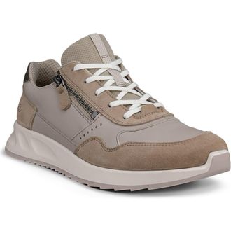 Ecco Low Top Sneaker in Pure Cashmere at Nordstrom Rack, Size 11-11.5Us / 42Eu