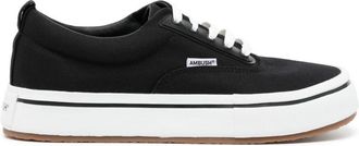 AMBUSH Vulcanized canvas sneakers - men - Fabric/Rubber - 39 - Black