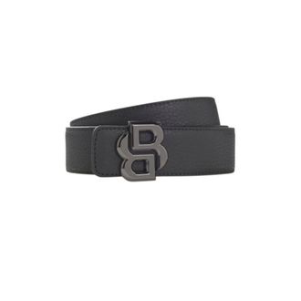 HUGO BOSS Accessoires, Heren, Zwart, 95 CM, Double B Monogram Omkeerbare Riem