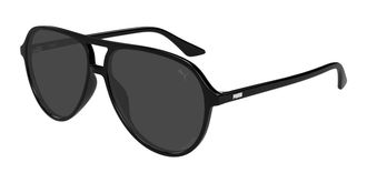 Puma PU0523S Polarized 002 Mens Sunglasses Black Size 58