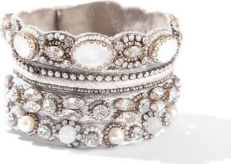 Deepa Gurnani Brixie Stone Bracelet