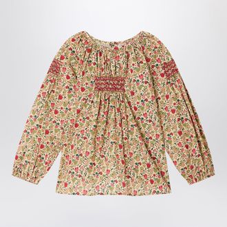 BONPOINT Poldie Floral Organic Cotton Blouse