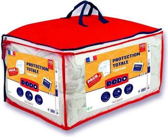 Dodo Dodo - Paquete De Protecci&oacute;n: S&aacute;bana 220x240 Cm + Funda De Almohada + Protege-oreja - Hecho En Francia