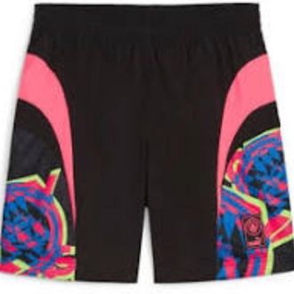 Puma Manchester City FtblNrgy Woven Short Black Multi-Color 774403-16