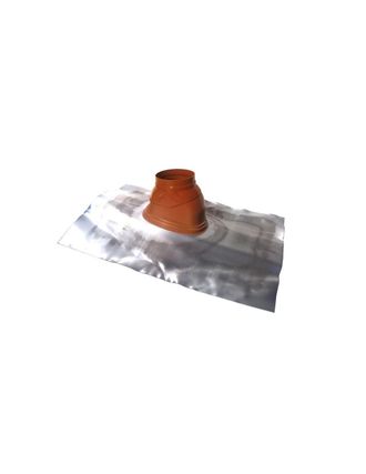 Ubbink Solin Ubbink Ocre 80/125 Solin De Toiture Plomb Pour Conduits 80/125 Mm - Ubbink