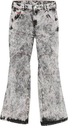 Martine Rose acid-wash jeans - Grey
