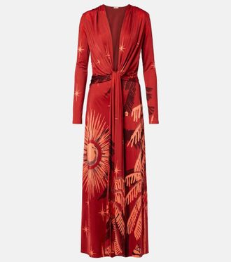 Johanna Ortiz Printed maxi dress