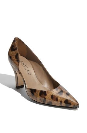 Anyi Lu Brie Pump in Leopard Patent at Nordstrom, Size 6.5Us