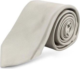 Kiton Accessoires, Heren, Grijs, ONE Size, Ciro Paone Zijden Stropdas