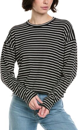 Rag & Bone The Knit Stripe Crewneck Pullover