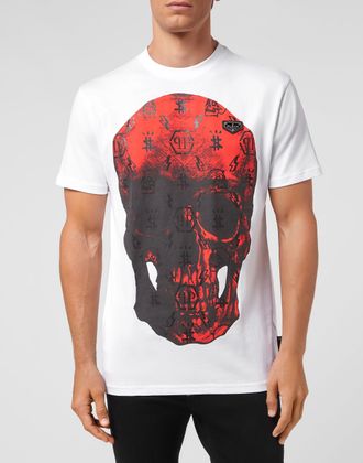 Philipp Plein T-Shirt Ronde Hals Skull