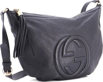 Gucci Borsa a spalla Soho media - Nero