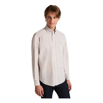 Harmont & Blaine Heren, Overhemden, Beige, Maat: XL Katoen