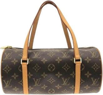 Louis Vuitton Pre-owned Handbags, female, Brown, Size: ONE SIZE Pre-owned Vintage Canvas Handbag