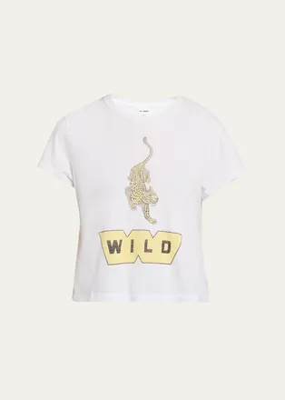 Re/Done 1950s Boxy Wild Tee