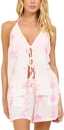 Surf Gypsy Printed Halter Vest