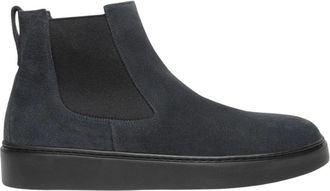 Nero Giardini Stivaletto Chelsea in camoscio - - Shoes - Uomo - Blu - 40 EU