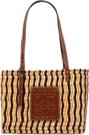 Loewe Pre-owned Loewe Paulas Ibiza Small Raffia Anagram Square Basket Tote Ladies M8KQVUGTDJML7OV3