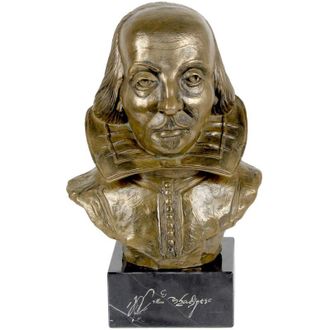 OEM William Shakespeare - Busto En M&aacute;rmol, Estatuilla De Un Personaje Famoso, Decoraci&oacute;n Para Oficinas, Escuelas Y Hoteles De Art-dog
