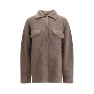 P.A.R.O.S.H. Mujer, Jerseys, Beige, Talla: S