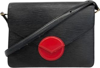 Louis Vuitton Pre-owned Shoulder Bags, female, Black, Size: ONE SIZE Pre-owned Vintage Shoulder Bag